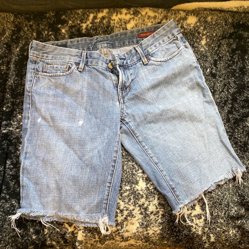Citizens Of Humanity Light Blue Denim Shorts